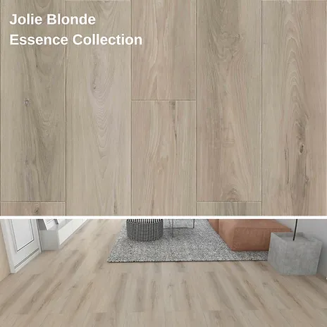 Jolie Blonde luxury vinyl plank from the Essence collection