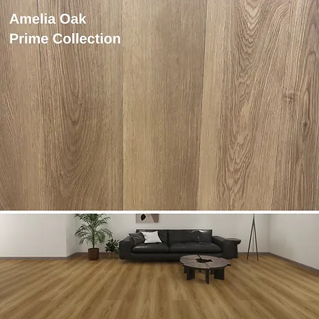 Amelia Oak luxury vinyl plank from the Prime collection