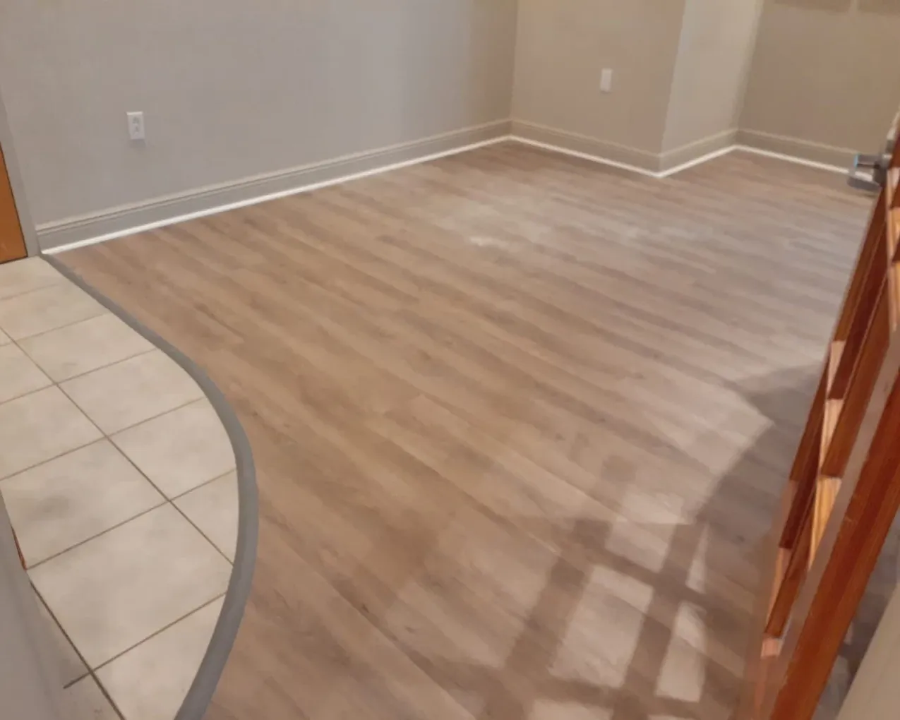 Flooring project completed by New Orleans Flooring in Louisiana