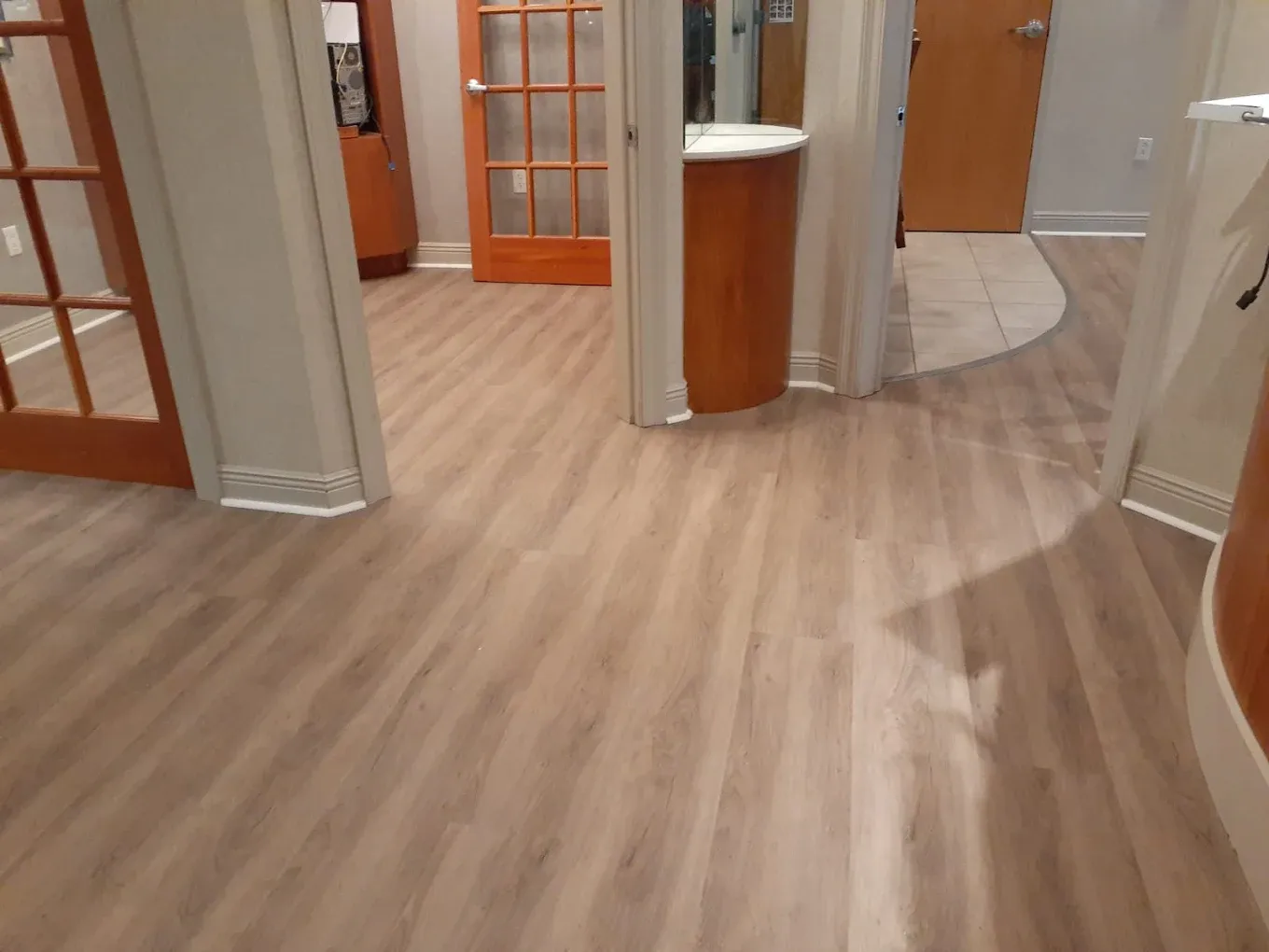 Flooring project completed by New Orleans Flooring in Louisiana