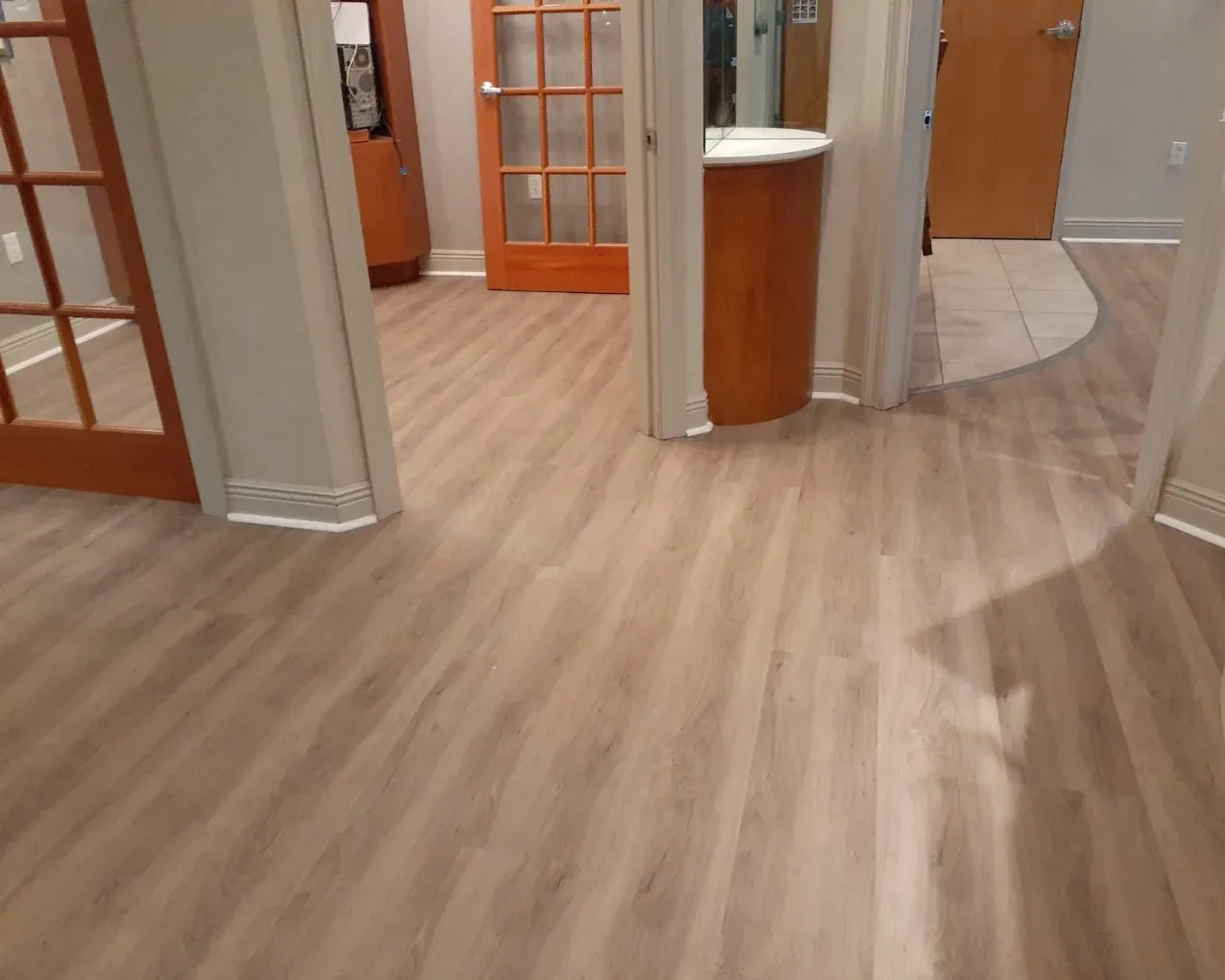 Flooring project completed by New Orleans Flooring in Louisiana