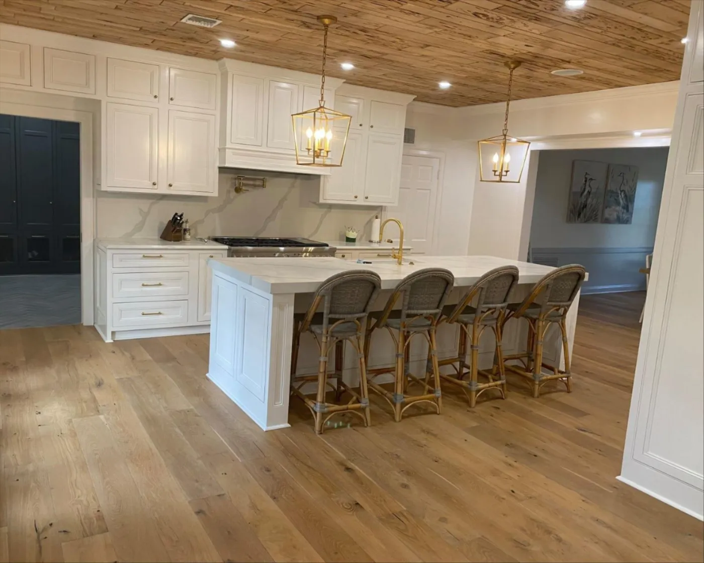 Flooring project completed by New Orleans Flooring in Louisiana