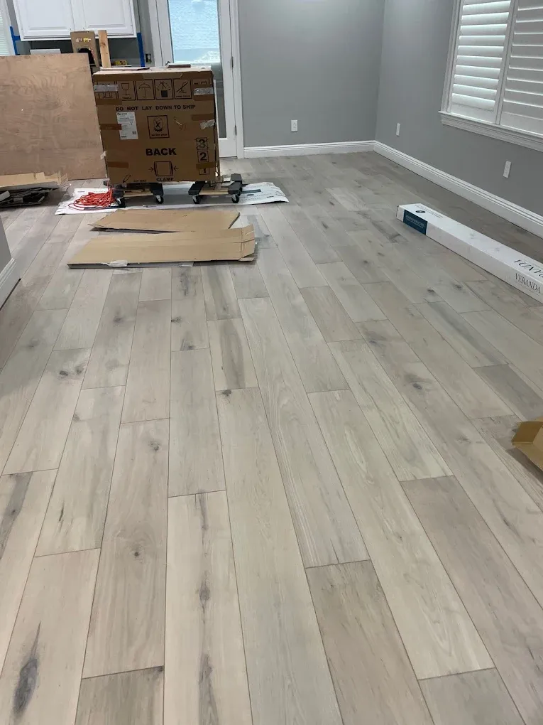 Flooring project completed by New Orleans Flooring in Louisiana